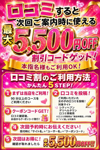 口コミ割
